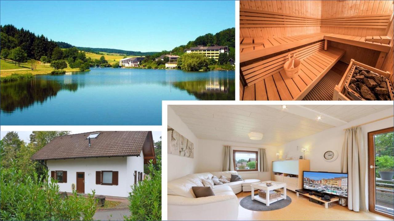 Seepark Kirchheim Ferienhaus Bei Anne Mit Sauna Buitenkant foto